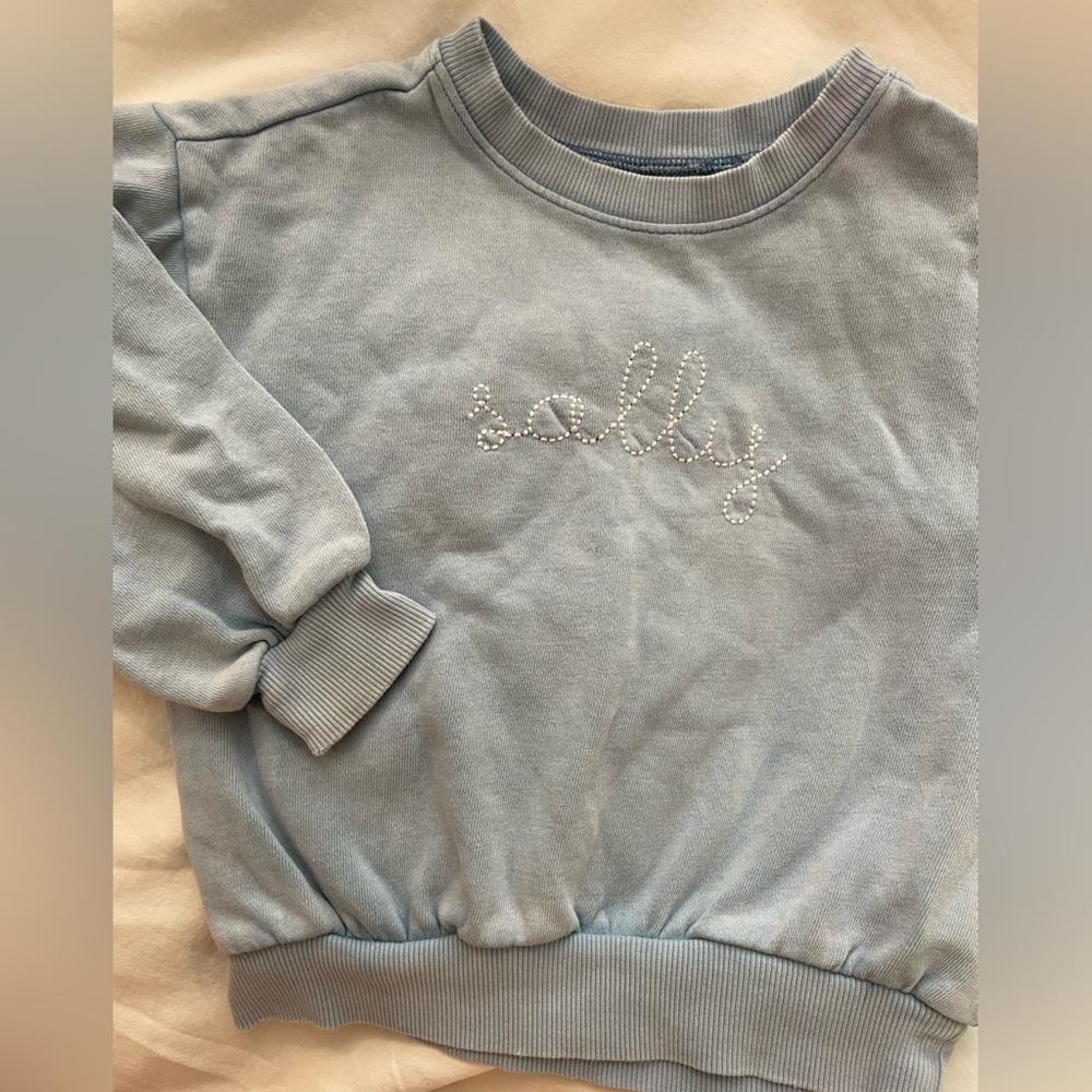Old Navy Light Blue Kids Sweatshirt “sally”